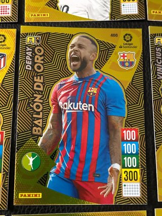 9 Panini Card Adrenalyn XL - Balon De Oro 2021-22