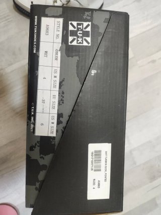 Botas TUK Veganas Punk Gótico Talla 37