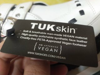 Botas TUK Veganas Punk Gótico Talla 37