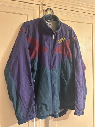 Chaqueta Cortavientos Retro Brooks Color Block