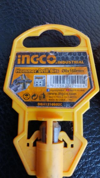 Brocas para martillo Ingo 8x160mm