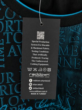 Camiseta red down azul