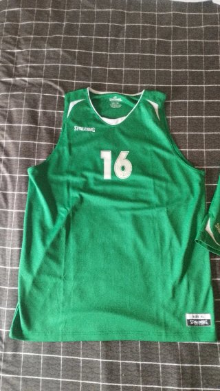 Conjunto Baloncesto Spalding Verde Talla XL