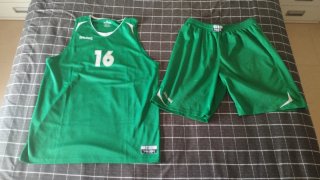 Conjunto Baloncesto Spalding Verde Talla XL