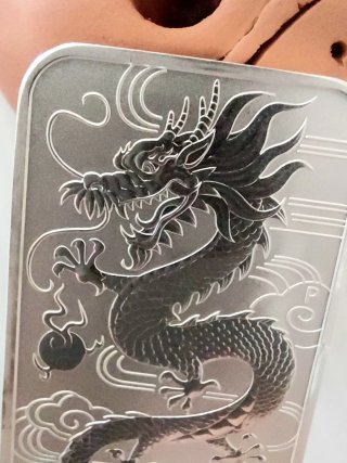 Onza Plata Dragón 2018 REBAJADA
