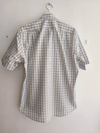 Camisa Hugo Boss M manga corta cuadros