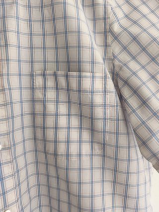 Camisa Hugo Boss M manga corta cuadros