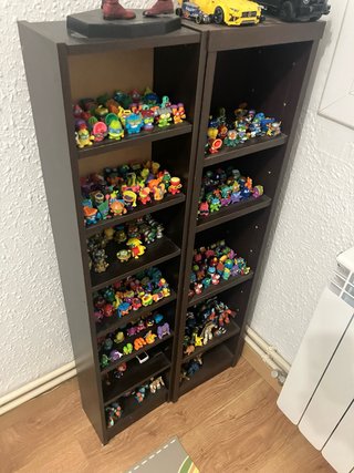 3 Scaffali Marroni