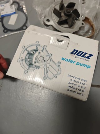 Bomba de agua DOLZ H222 Hyundai 2.2 CRDI