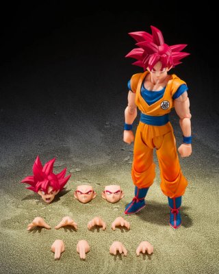 Super Saiyan God Son Goku (God Aura) Sh Figuarts