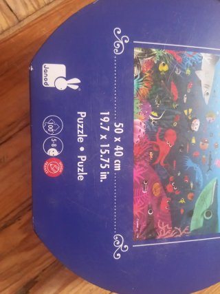Puzzle Janod Mar 100 piezas