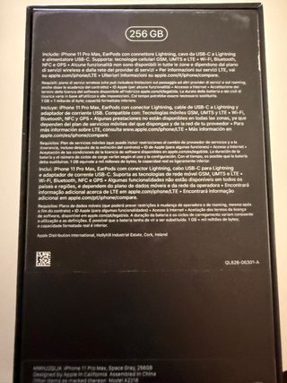 iPhone 11 Pro Max 256GB Grigio Siderale