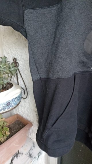 Sudadera Nike Air Negra y Gris