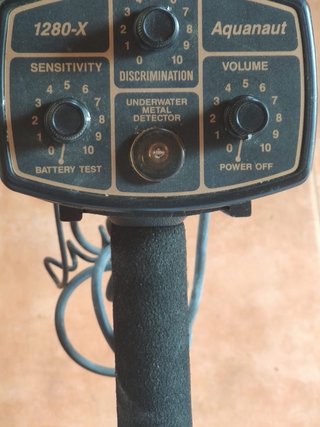 Detector de metales Fisher 1280-X sumergible