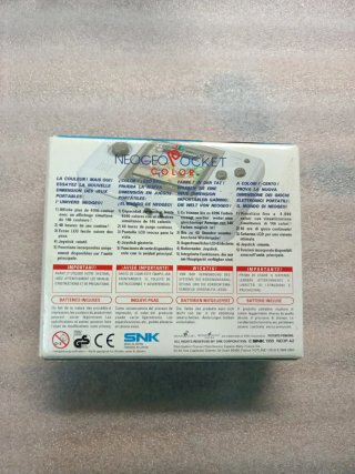 Neo Geo Pocket Color Plata SNK