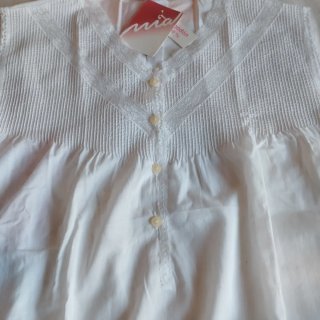 Camisón algodón clásico encaje nuevo verano