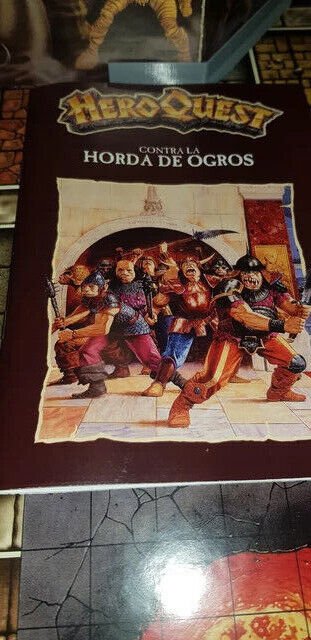 Heroquest Contra la Horda de Ogros 1989