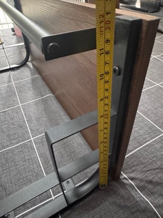 Perchero de pared madera y metal