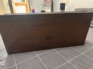 Perchero de pared madera y metal