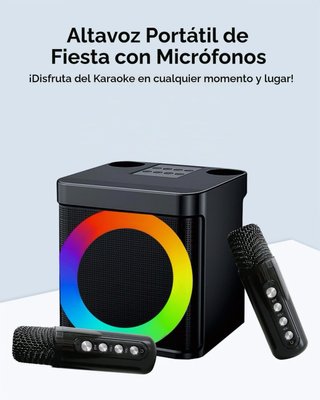 NUEVO! Karaoke 2 Micrófonos Inalámbricos