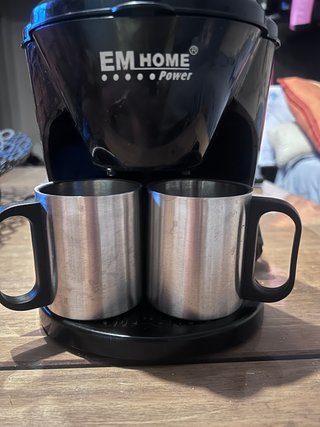 Cafetera EM HOME Power Negra