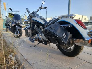 Honda Shadow 750 VTC Cruiser Negra/Plata