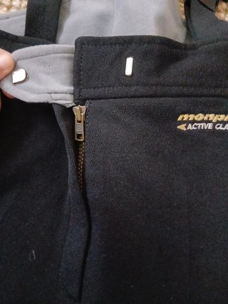 Pantalones de esquí Monplay mujer negros