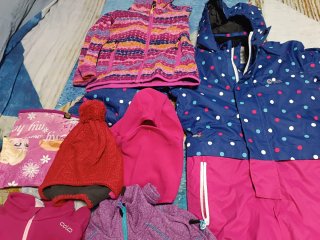 Conjunto Ropa Nieve Niña 4-5 Años