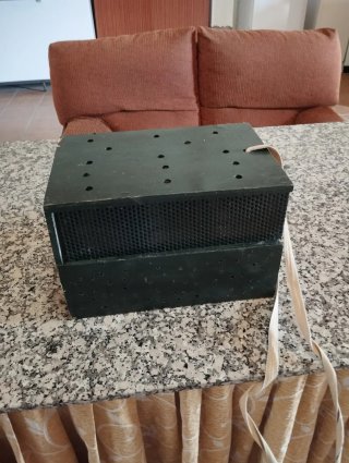 Cajón caza paloma torcaz