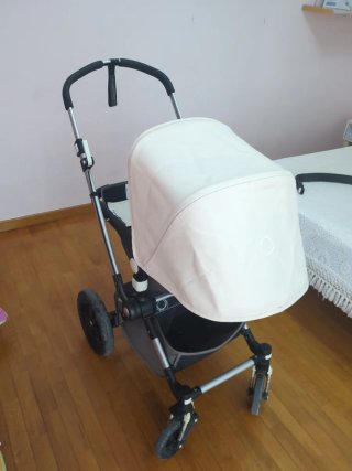 Capota y funda beige Bugaboo Camaleón