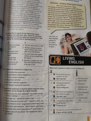 Living English 1 Bachillerato. Student's book