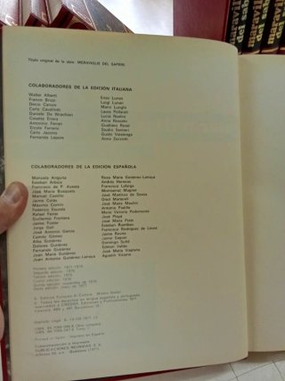 Maravillas del saber 12 tomos - Editorial Credsa