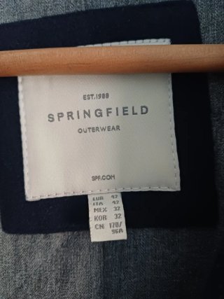 Chaquetón marinero Springfield azul marino