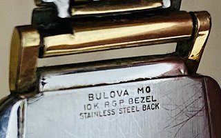 Reloj Bulova Senator 1961 10K Oro 17 Joyas