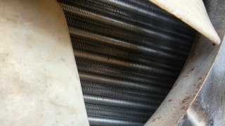 Radiador y ventilador Golf 1