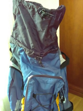 Mochila Borike Borneo 65L Azul/Negra
