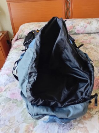 Mochila Borike Borneo 65L Azul/Negra