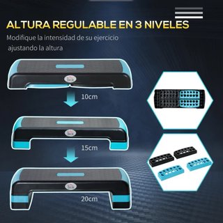 Plataforma Step Gimnasio Fitness