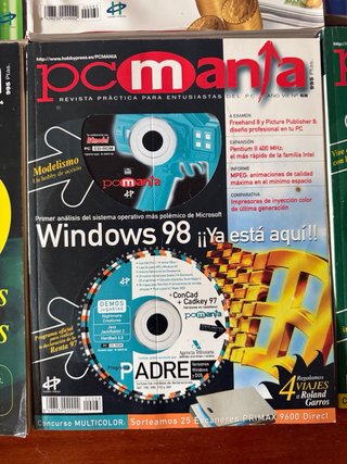 Lote 6 revistas PC Manía años 90