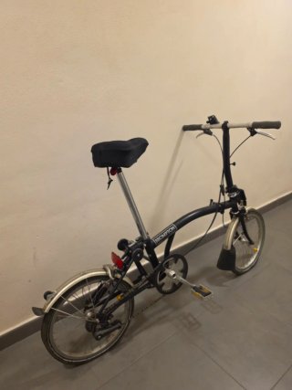 Brompton S2L Bicicleta Plegable. Modelo 2010