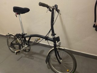 Brompton S2L Bicicleta Plegable. Modelo 2010
