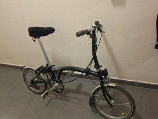 Brompton S2L Bicicleta Plegable. Modelo 2010