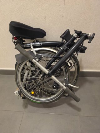 Brompton S2L Bicicleta Plegable. Modelo 2010