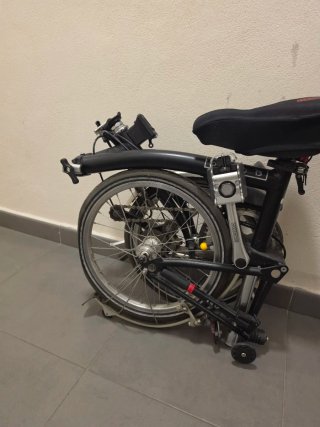 Brompton S2L Bicicleta Plegable. Modelo 2010