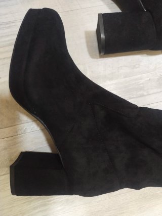 Botas altas negras T.41