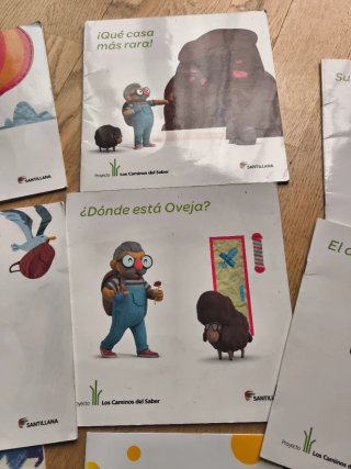 Lote 9 Cuentos Infantiles Santillana