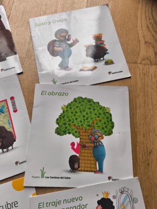 Lote 9 Cuentos Infantiles Santillana