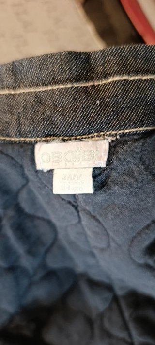 Giacca jeans imbottita Obaïbi 3 anni