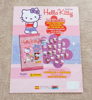 Tapas sueltas Album de Cromos Hello Kitty Fashion