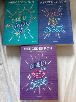Trilogía Dímelo (pack con: Dímelo bajito | Díme...
